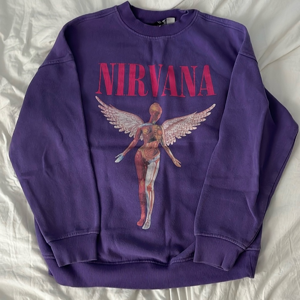 Oversized Nirvana Crewneck